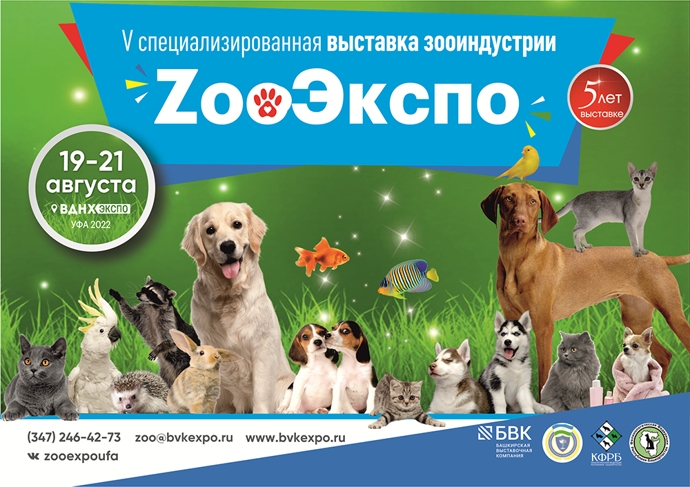 Опубликована деловая программа от Управления ветеринарии Республики Башкортостан в рамках выставки «ZооЭкспо»